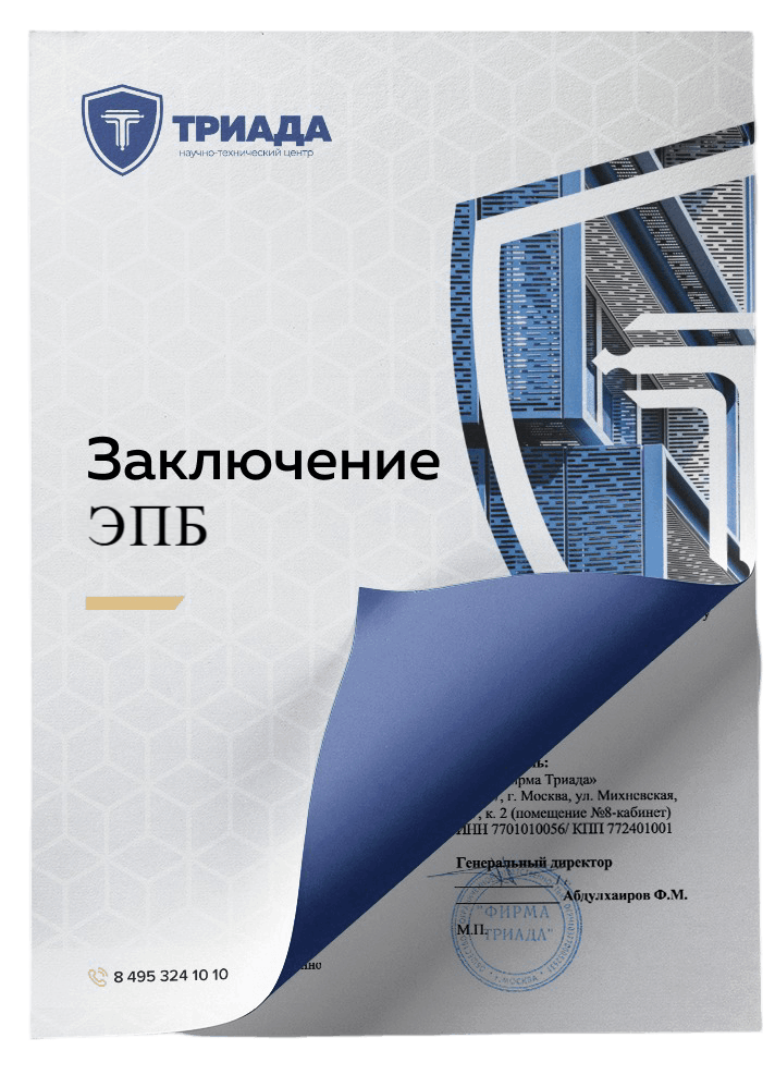 Заключение ЭПБ