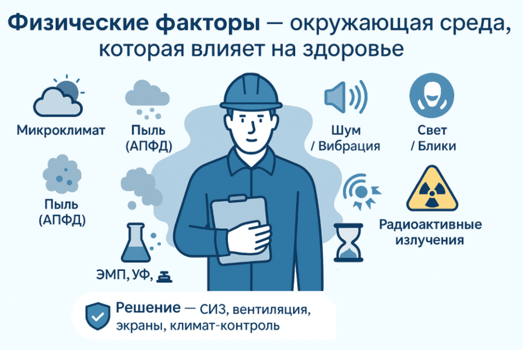 физические вредные факторы