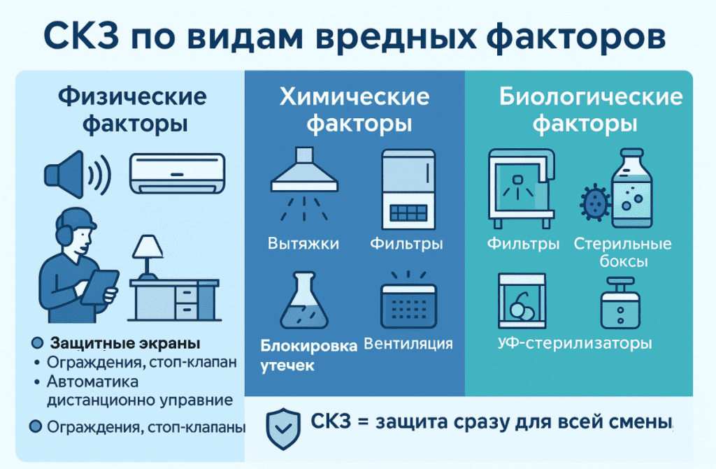 виды средств коллективной защиты