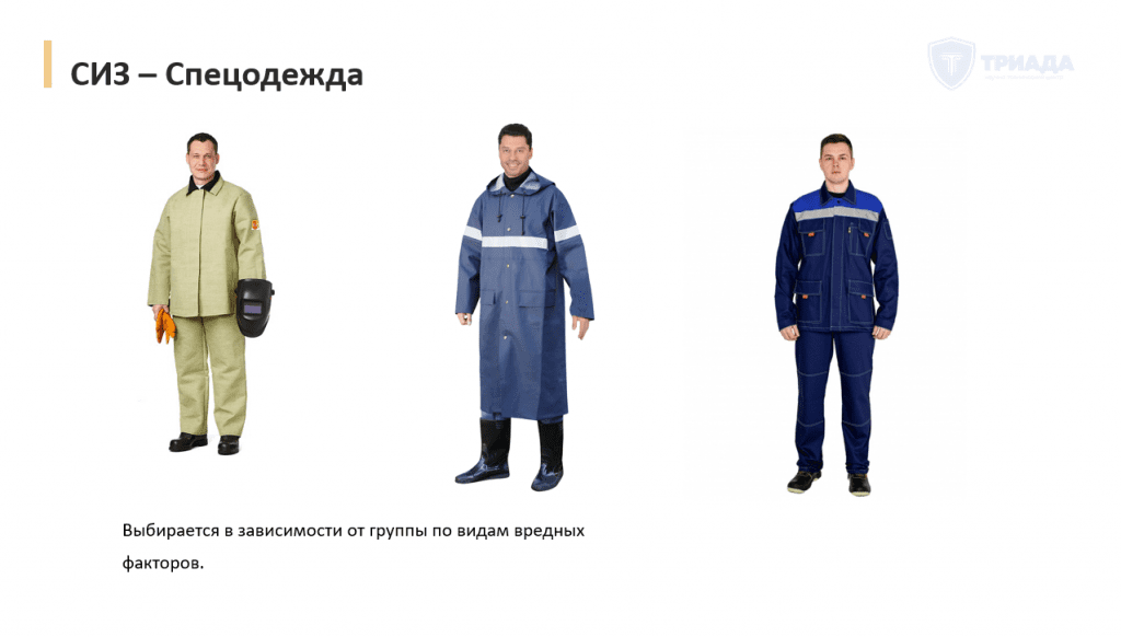 спецодежда как сиз