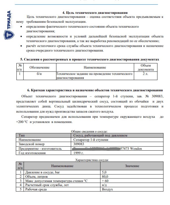 Акт внутреннего и наружного осмотра котла до монтажа образец