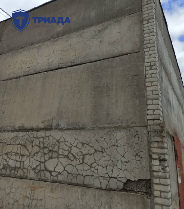 дефект - разрушение защитного слоя бетона