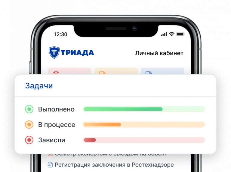 Триада приложение
