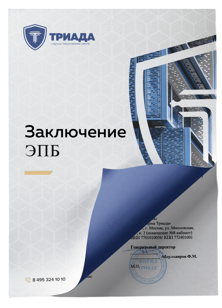 Заключение ЭПБ