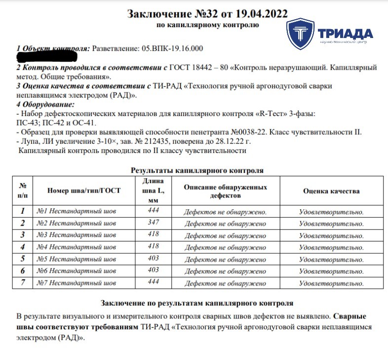 протокол капиллярного контроля