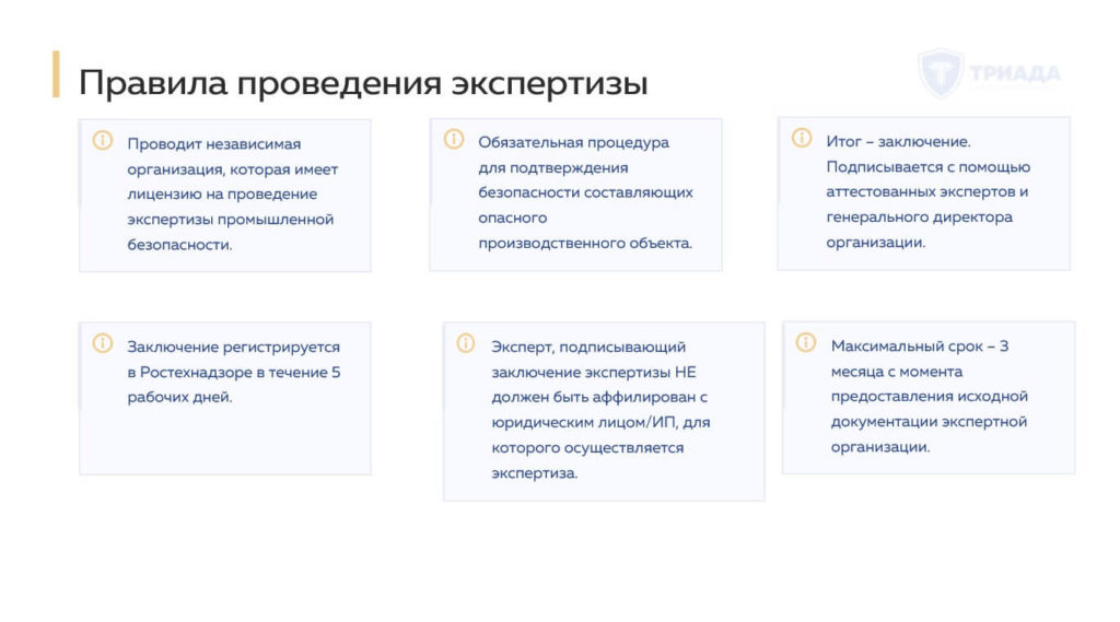 правила проведения экспертизы промышленной безопасности
