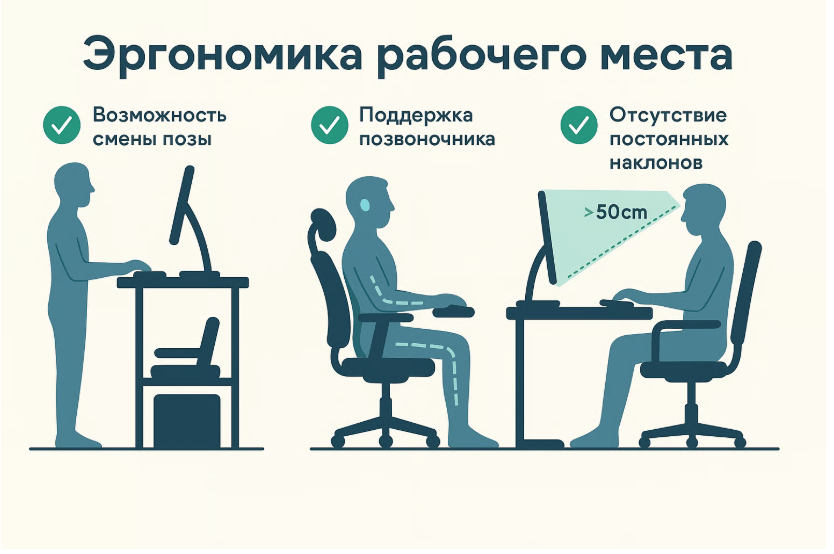 эргономика рабочего места