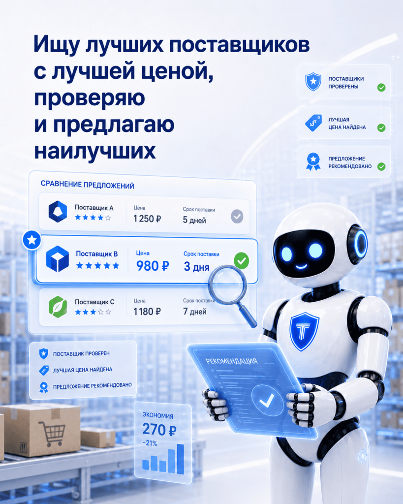 ии закупщик - иллюсстрация